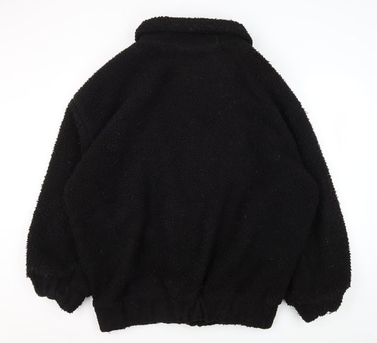 PrettyLittleThing Women's Black Jacket Size 12