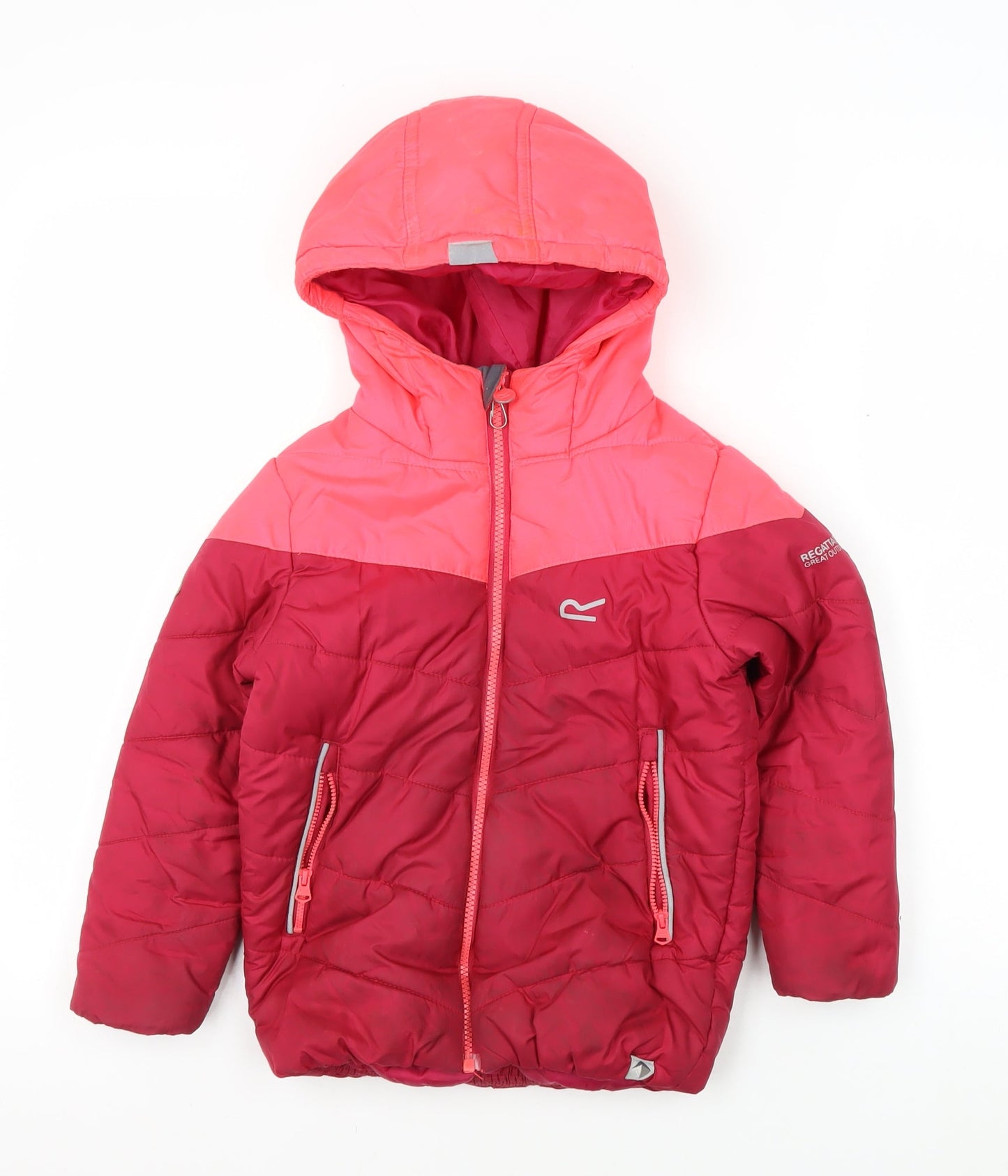 Regatta Unisex Kids Red Puffer Jacket 5-6 Years