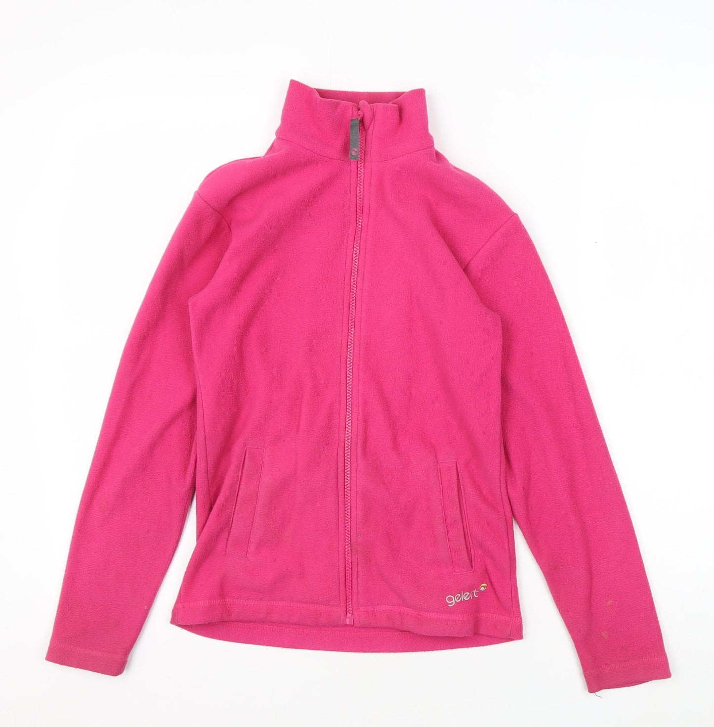 Gelert Girls Pink Fleece Jacket, 11-12 Years, Full Zip, Activewear