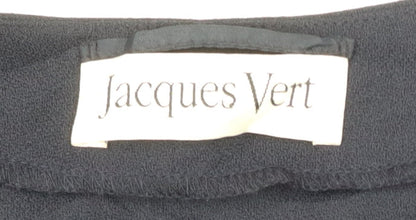 Jacques Vert Women's Black Mid-Length Coat Size 16