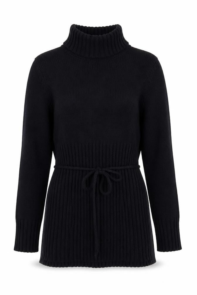 Womens UK Size S Viyella Black Pullover Jumper