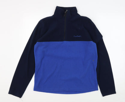 Mens UK Size S Pierre Cardin Blue Pullover Sweatshirt
