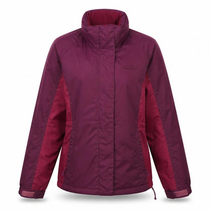 Womens UK Size 12 No Fear Purple 3-in-1 Jacket