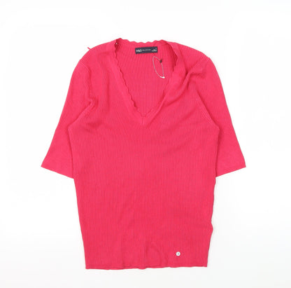 Womens UK Size M Marks and Spencer Pink  Jersey