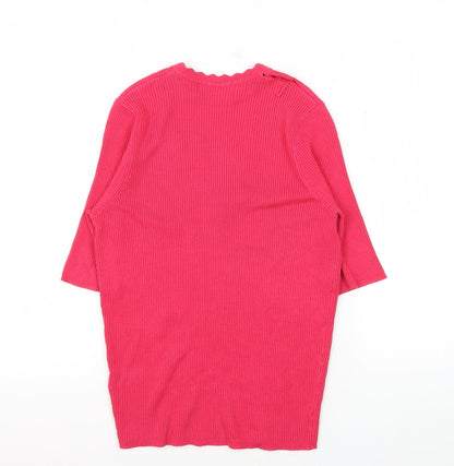 Womens UK Size M Marks and Spencer Pink  Jersey