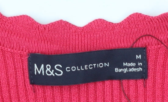 Womens UK Size M Marks and Spencer Pink  Jersey