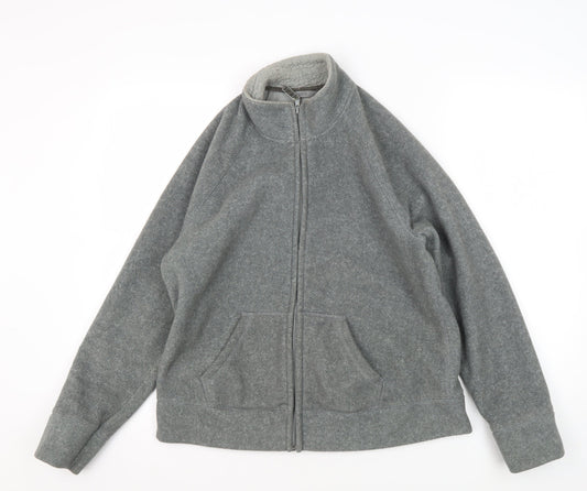 Womens UK Size 14 Marks and Spencer Grey Basic Jacket