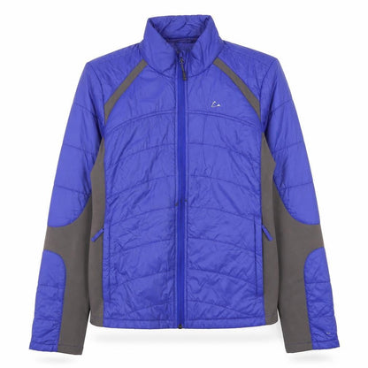 Front view of Laikus Women's Blue Basic Jacket - Medium