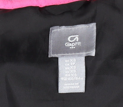 GapFit Women's Black XS Track Jacket with Hood