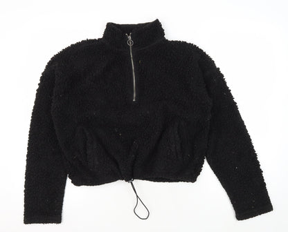 Noisy May Women's Black Pullover Sweatshirt L