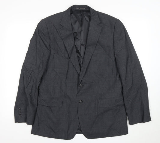 Mens UK Size 42 Jaeger  Grey Suit Jacket