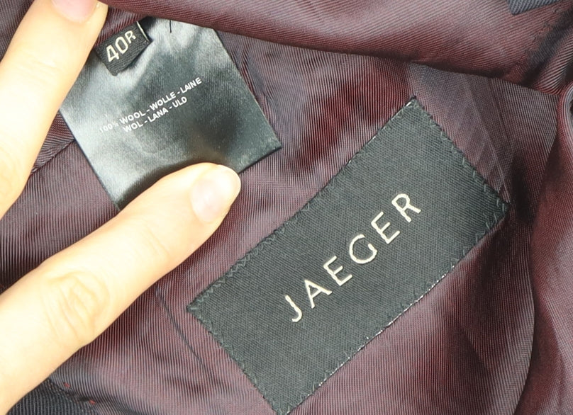 Mens UK Size 40 Jaeger Regular Blue Suit Jacket