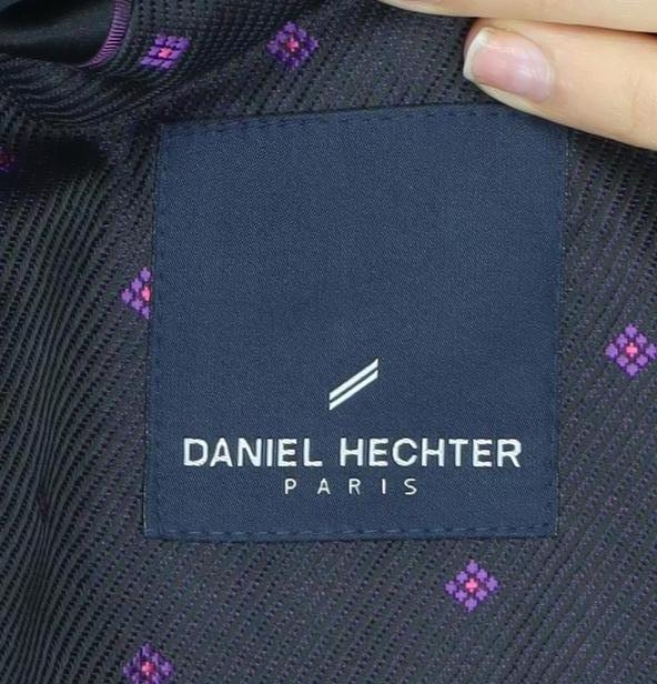 Mens UK Size 44 Daniel Hechter Regular Black Suit Tuxedo