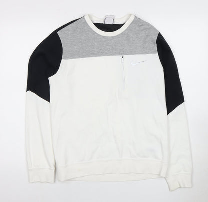 Mens UK Size S Nike Multicoloured Pullover Sweatshirt