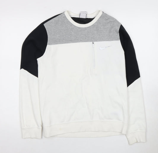 Mens UK Size S Nike Multicoloured Pullover Sweatshirt