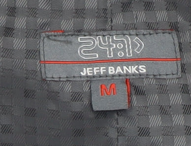 Mens UK Size M Jeff Banks Regular Grey Suit Waistcoat