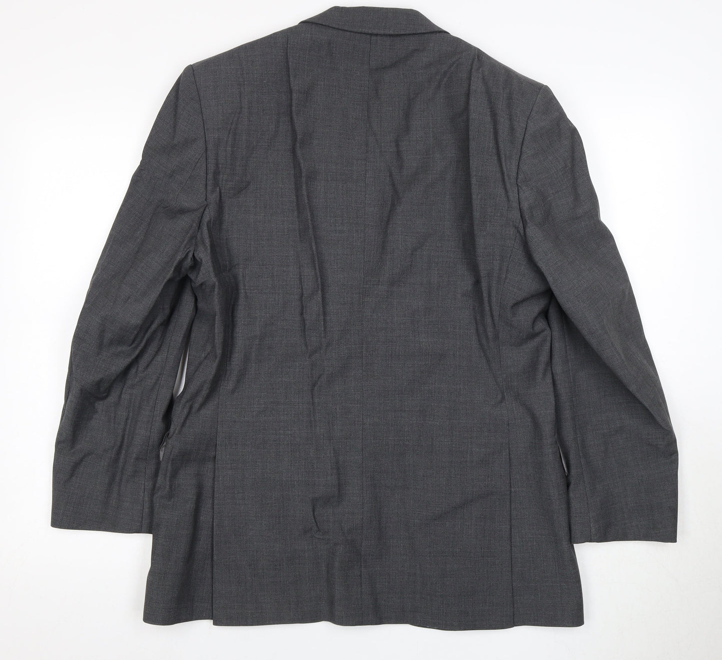 Mens UK Size 40 Unbranded Regular Grey Suit Jacket
