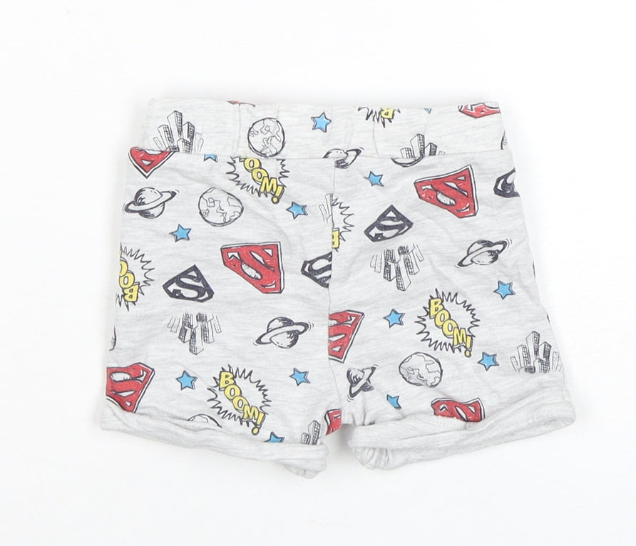 Superman Baby Shorts, Multicoloured, 9-12 Months, Casual Wear