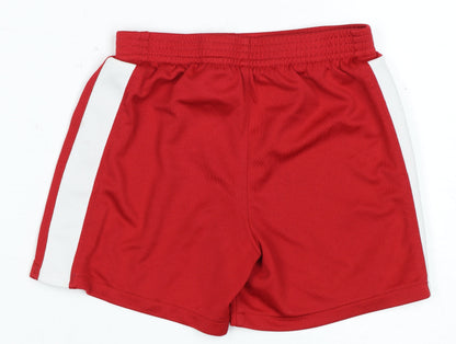 Nike Unisex Toddler Red Shorts, Size 24 Months, Activewear