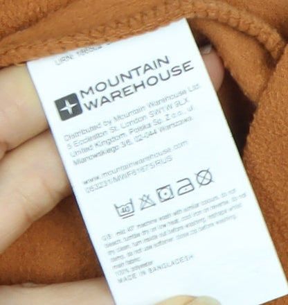 Womens UK Size M Mountain Warehouse Orange Pullover Sweatshirt