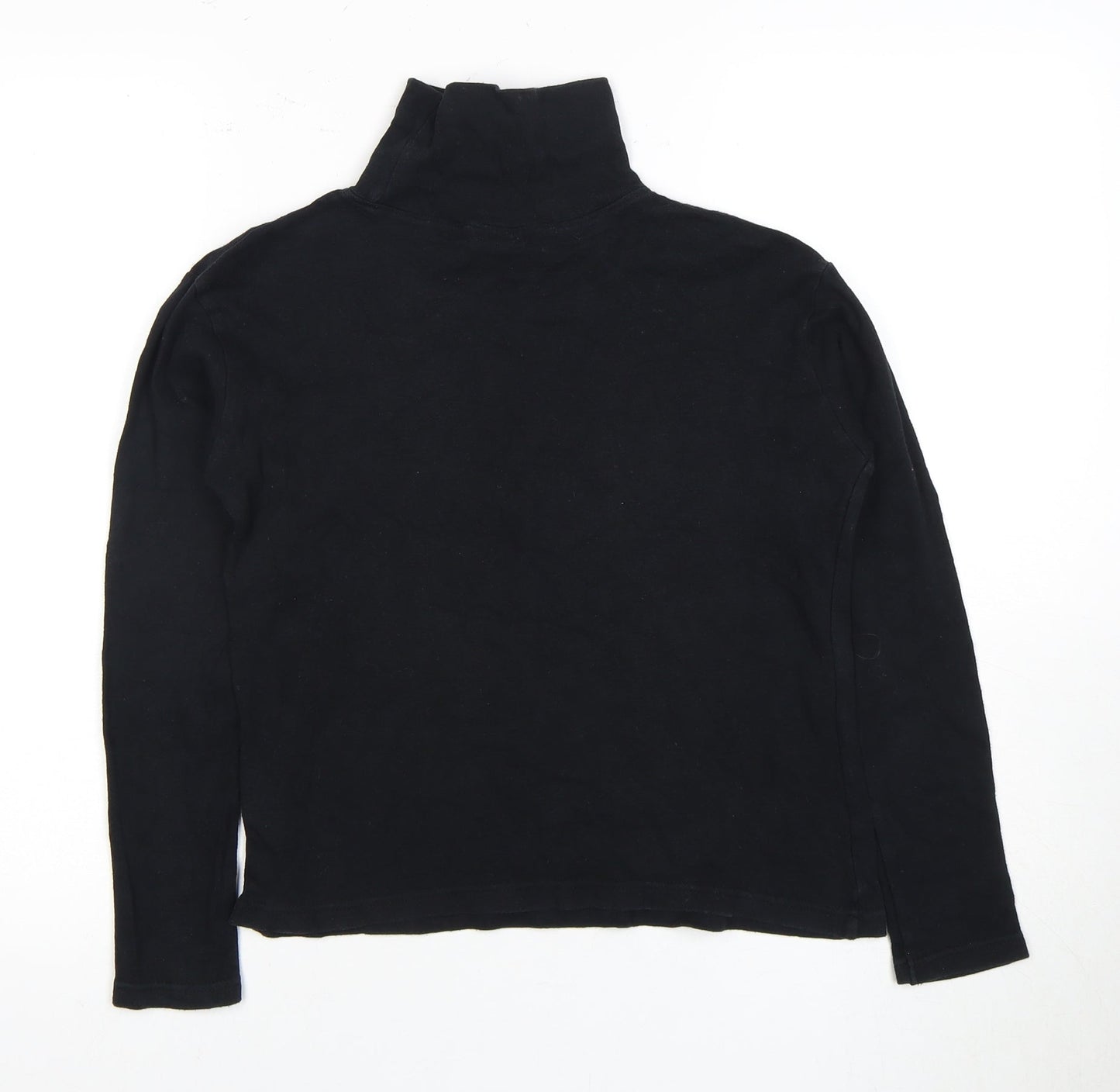 Trespass Women's Black High Neck Long Sleeve Top S