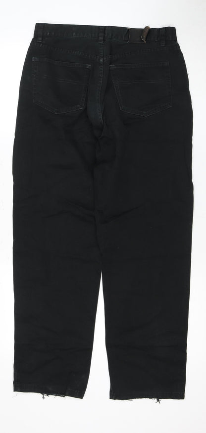 DKNY Men's Black Jeans Size 32 Cotton Denim