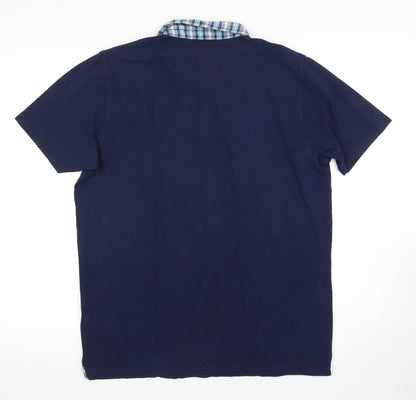 Pierre Cardin Men's Blue Polo Shirt M Regular Fit