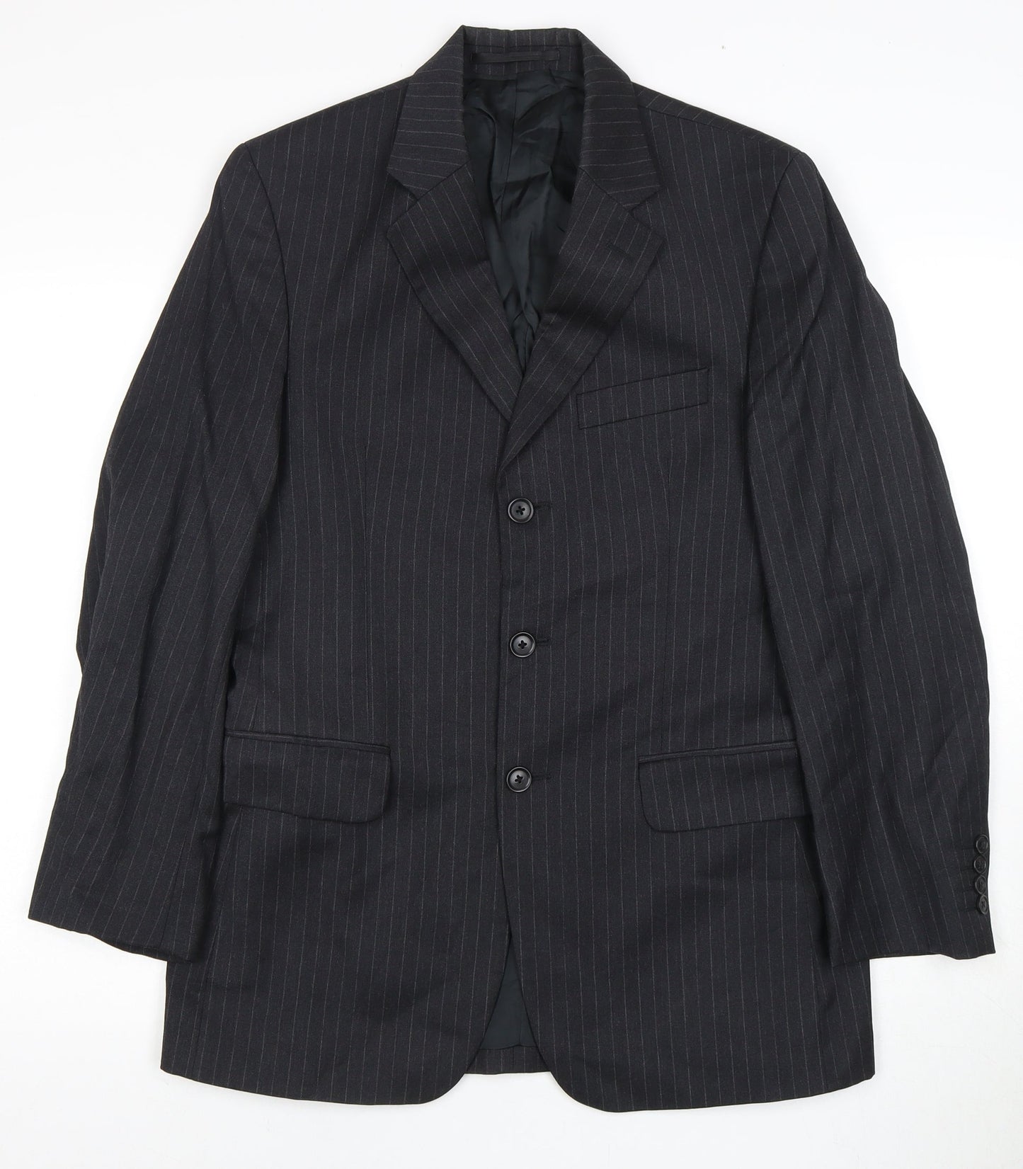 Austin Reed Men's Black Blazer Jacket 38 Regular