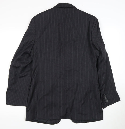 Austin Reed Men's Black Blazer Jacket 38 Regular