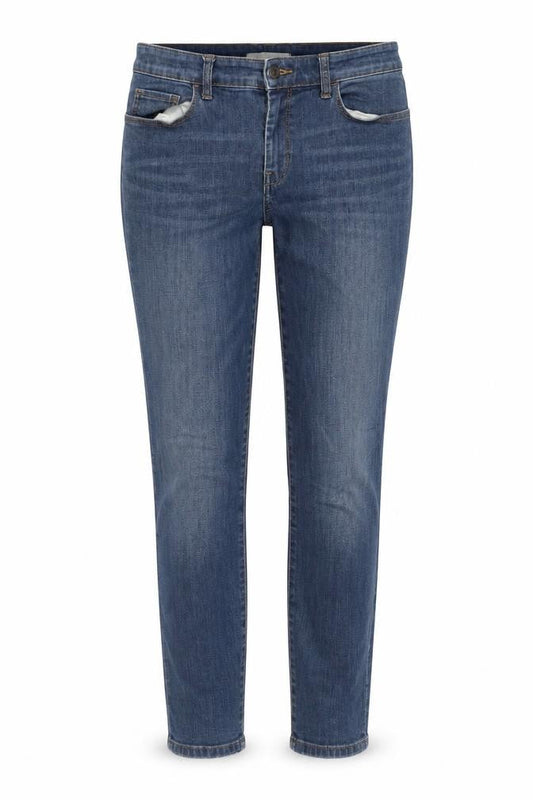 Womens UK Size 8 Banana Republic Slim Fit Skinny Blue Jeans