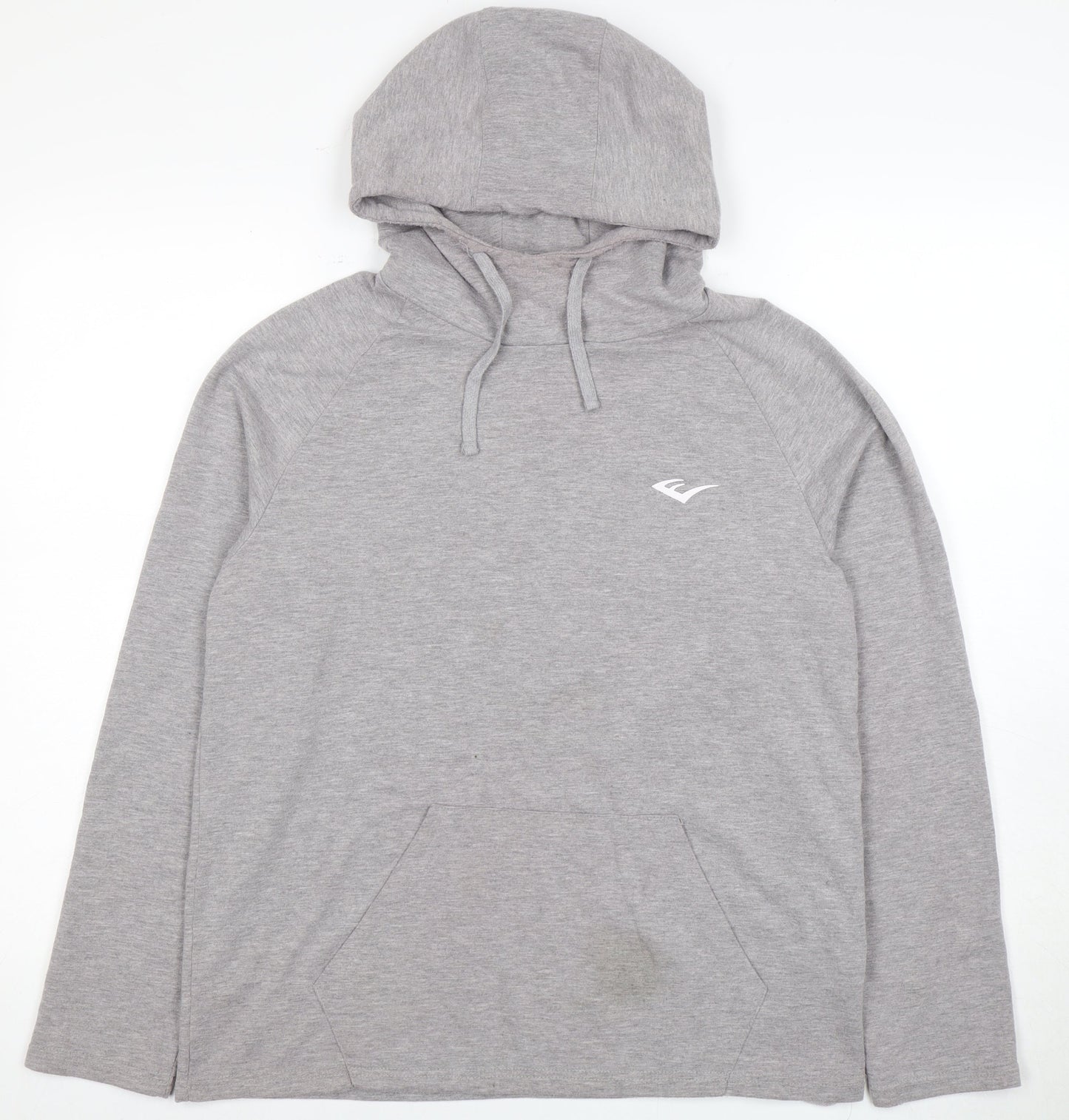 Mens UK Size L Everlast Grey Pullover Hoodie