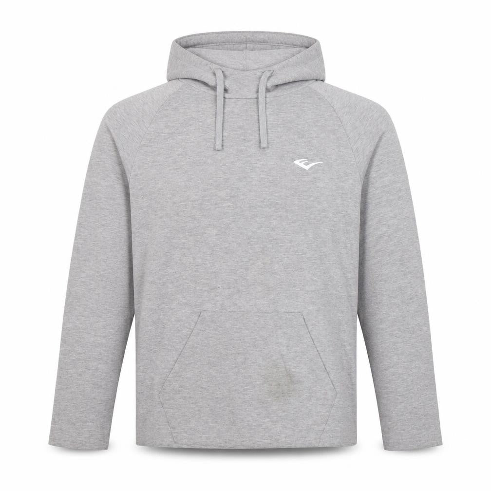 Mens UK Size L Everlast Grey Pullover Hoodie