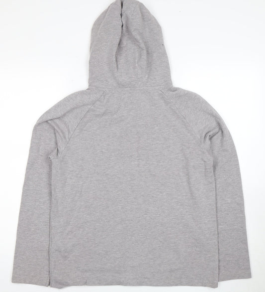 Mens UK Size L Everlast Grey Pullover Hoodie