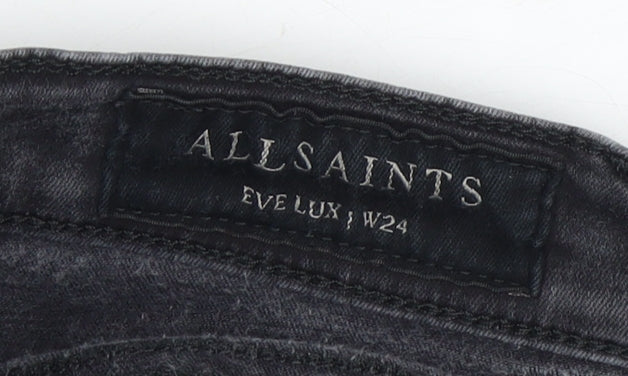 AllSaints Women's Black Skinny Jeans Size 4