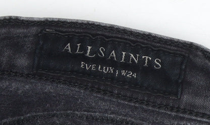 AllSaints Women's Black Skinny Jeans Size 4