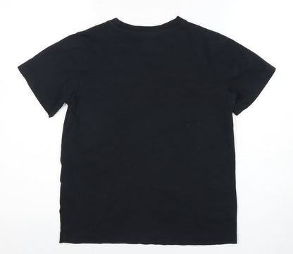 Mens UK Size S Champion Black  T-Shirt