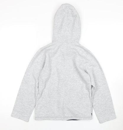 Mountain Warehouse Boys Grey Full Zip Hoodie 9-10 Years
