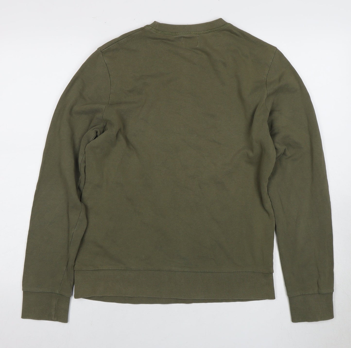 Mens UK Size S JACK & JONES Green Pullover Sweatshirt