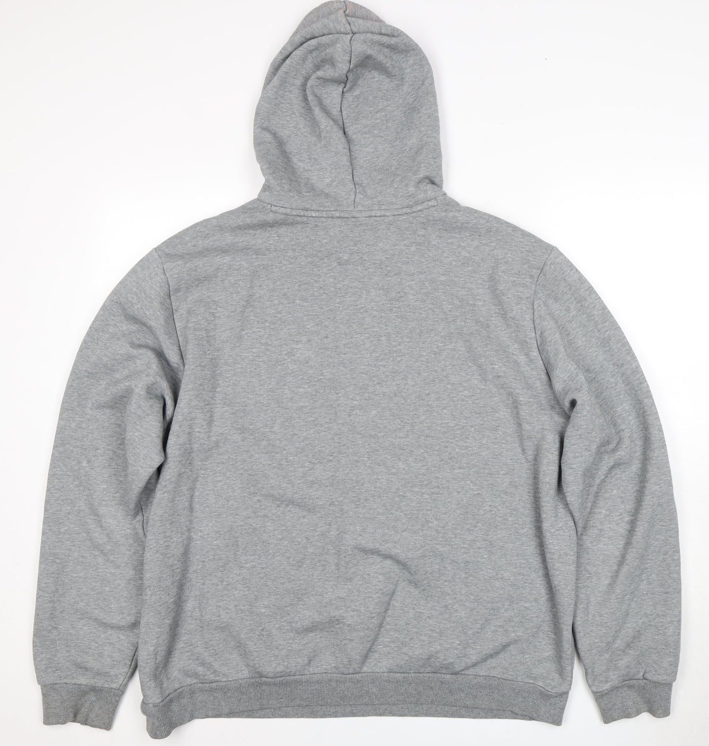 Mens UK Size 2XL PUMA Grey Pullover Hoodie