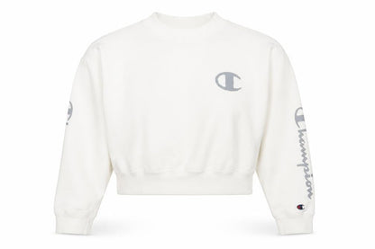 Womens UK Size M Champion Ivory Pullover Sweatshirt