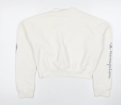 Champion Women's Ivory Pullover Sweatshirt M