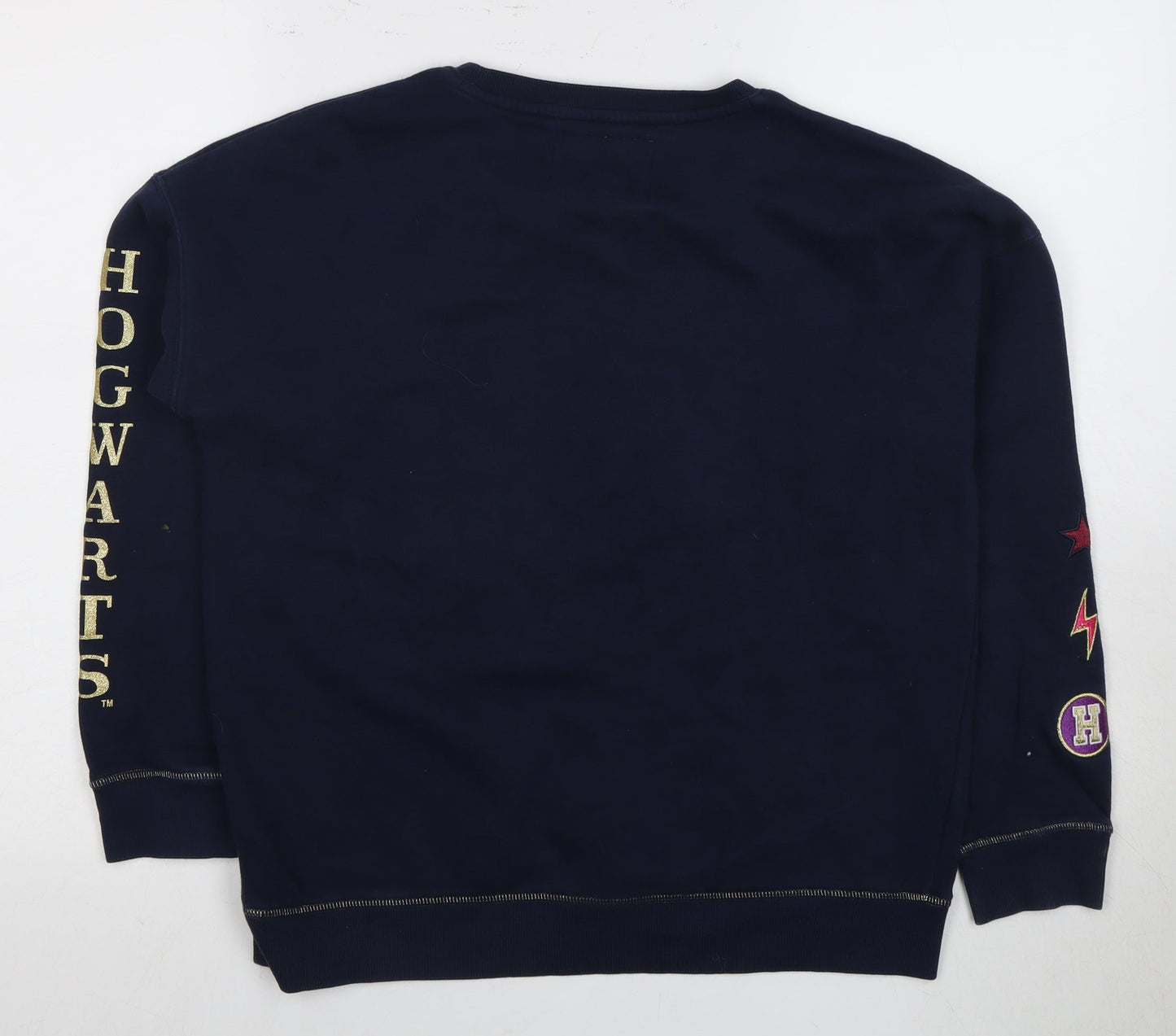 Marks and Spencer Girls Harry Potter Blue Pullover Sweatshirt 2XS