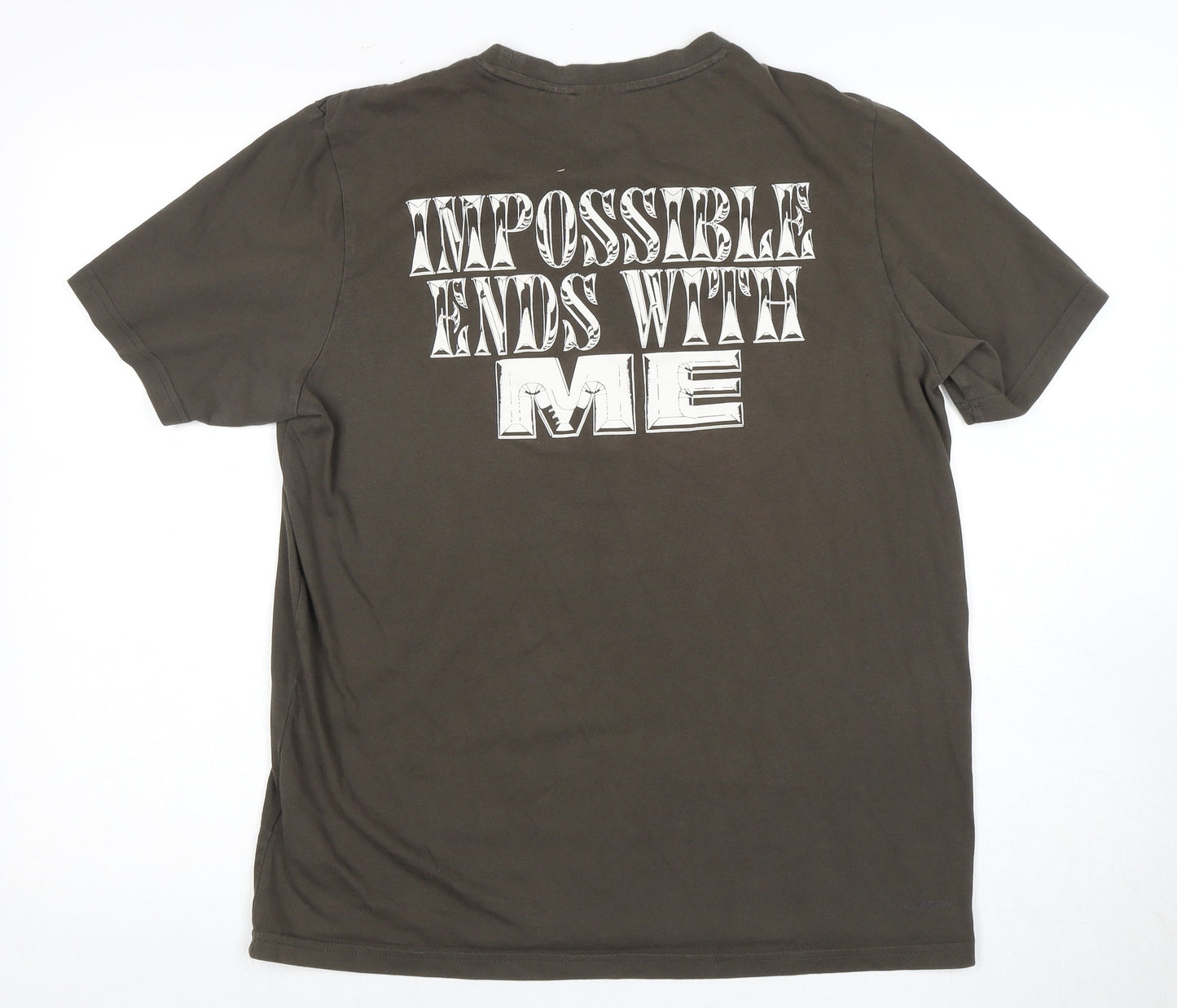 Mens UK Size M Disney Brown  T-Shirt