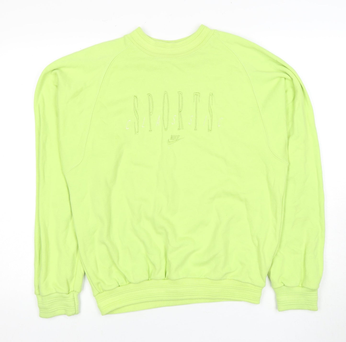 Nike Unisex Green Sports Sweatshirt S