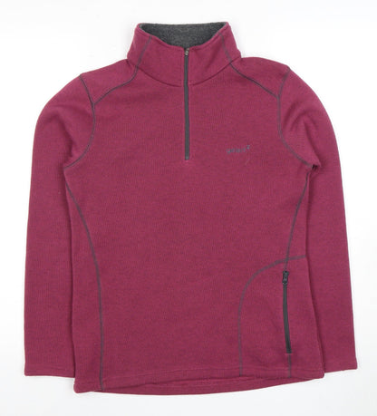 Gelert Women's Pink High Neck Sweatshirt Size 12