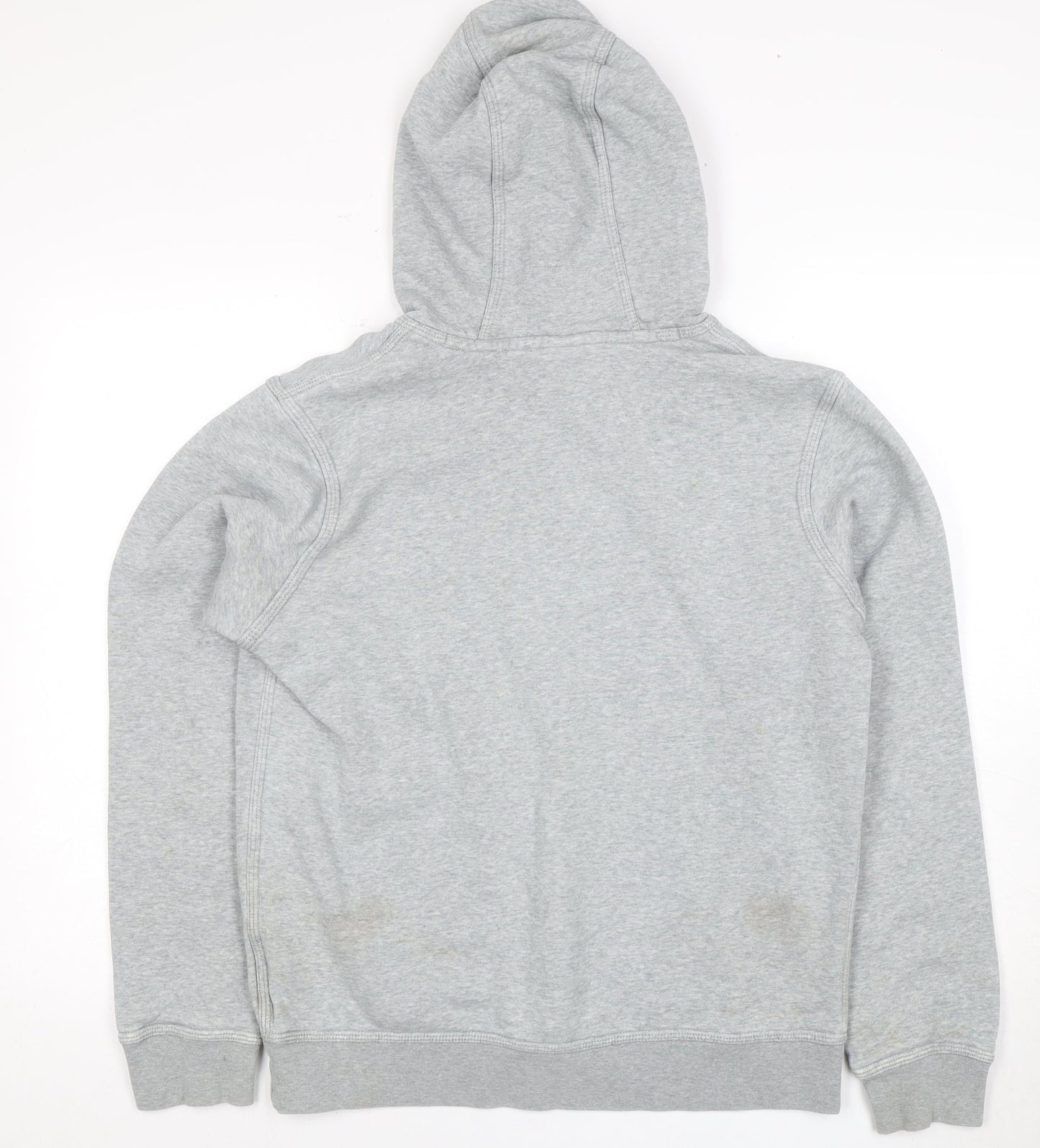 Mens UK Size M Nike Grey Pullover Hoodie