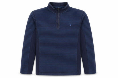 Mens UK Size L Joules Blue 1/2 Zip Hoodie