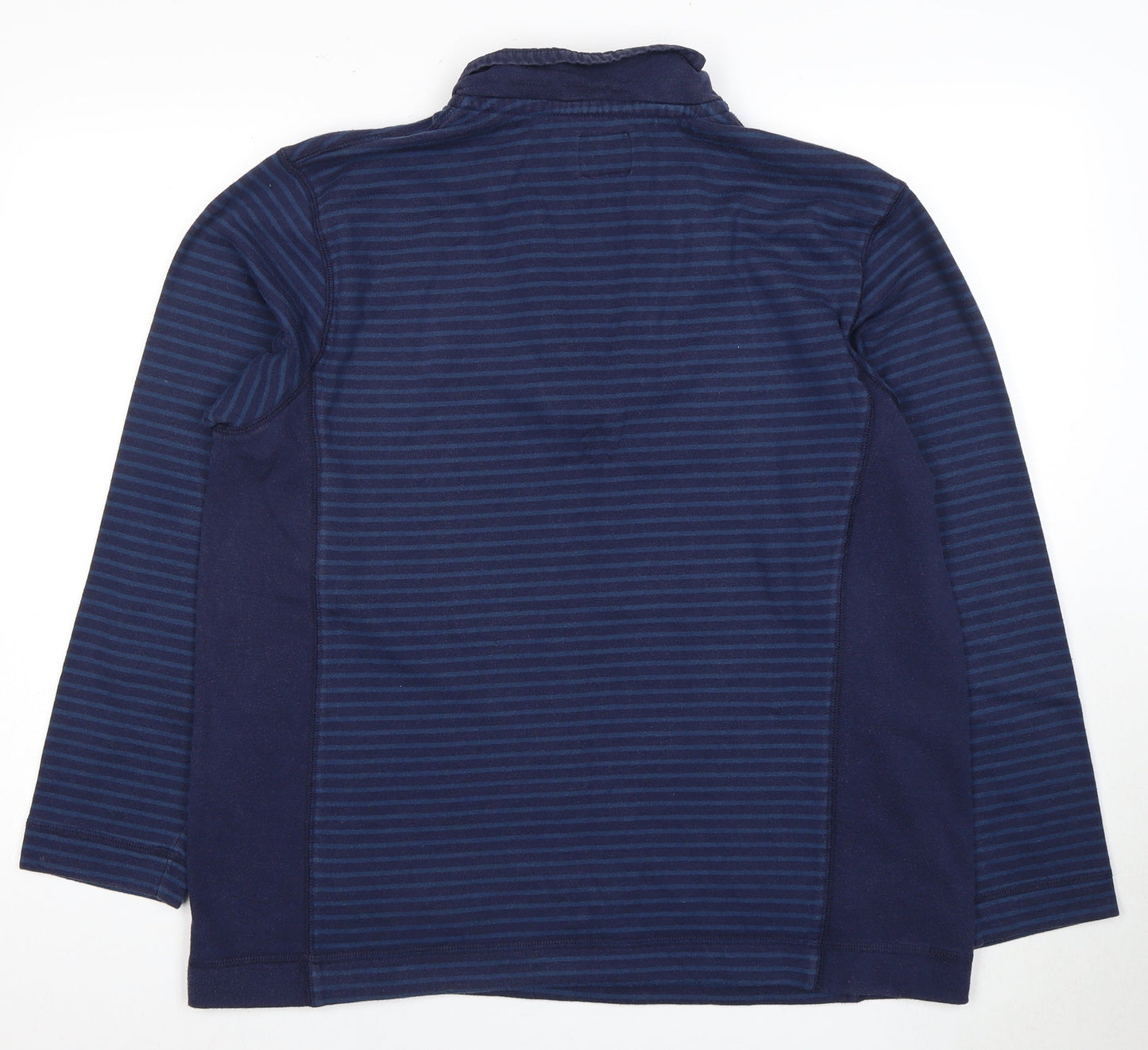 Mens UK Size L Joules Blue 1/2 Zip Hoodie