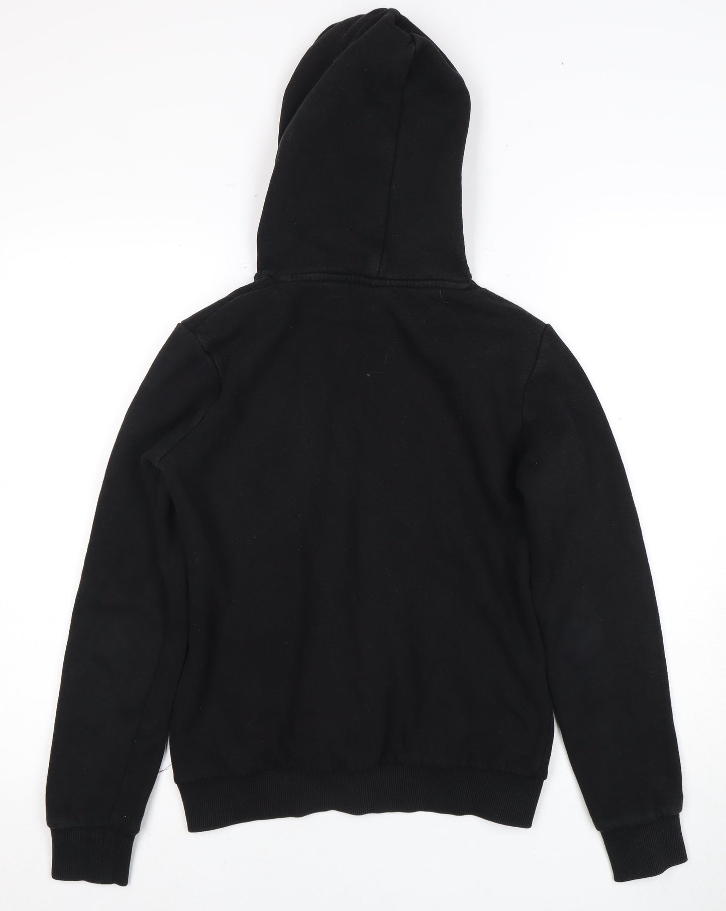 Mens UK Size M PUMA Black Pullover Hoodie