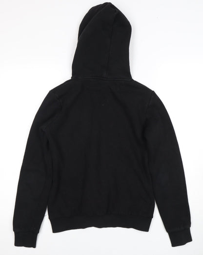 Mens UK Size M PUMA Black Pullover Hoodie